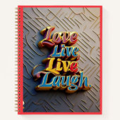 "Inspiration jeden Tag" Notizblock (Vorderseite)