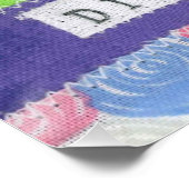 Inspiration - Jeder Stern glänzt Poster (Ecke)