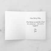 Inspiration, jemandem durch eine harte Zeit zu hel Karte (Innenseite)