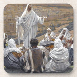 Inspiration Jesus Bible Faith Hope Liebe Getränkeuntersetzer