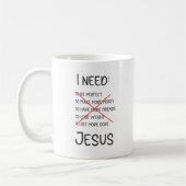 Inspiration Jesus Tasse, Christliche Tasse (Links)