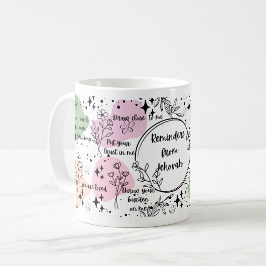 Inspiration JW Coffee Tasse (Vorderseite Links)