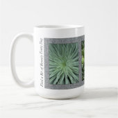 Inspiration-Kaffee-Tasse mit Aloe-Pflanze Kaffeetasse (Links)