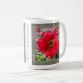 Inspiration-Kaffee-Tasse mit Rote Rosen Kaffeetasse (VorderseiteRechts)