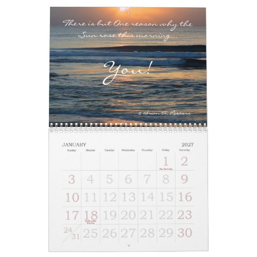 Inspiration! Kalender (Jan 2027)