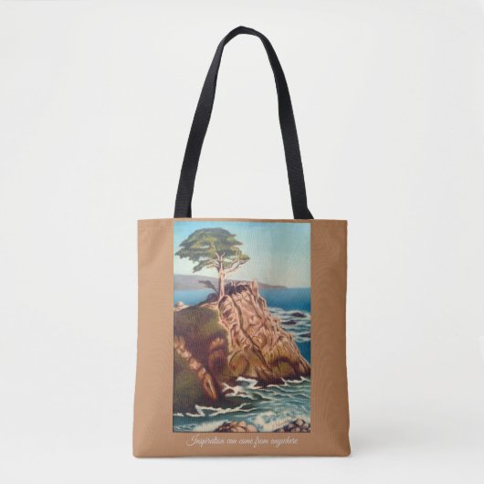 Inspiration kann von überall Cypruss Tasche kommen (Vorderseite)