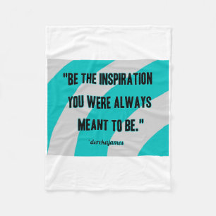Inspiration kleine Fleece Blanket