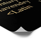 Inspiration Kunst - Wäscherei Poster (Ecke)