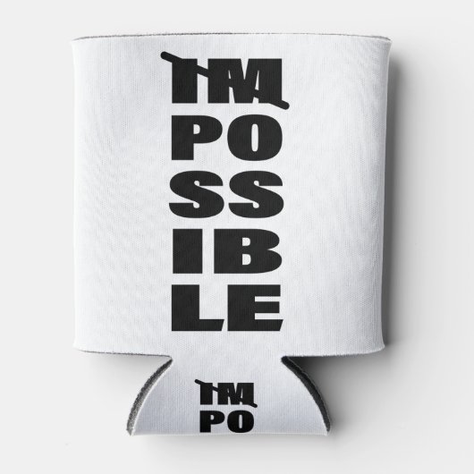 Inspiration Kunst Zitat Kunst Endlose Möglichkeite Dosenkühler (Vorderseite)