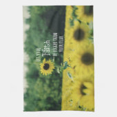 Inspiration: Lass deinem Glauben mehr als Angst Handtuch (Vertikal)