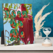 Inspiration Lean on me Bloral Skyward Art Print Fotoplatte (Seite)