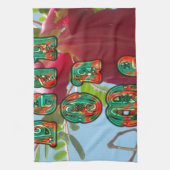 Inspiration Lean on me Bloral Skyward Art Print Handtuch (Vertikal)