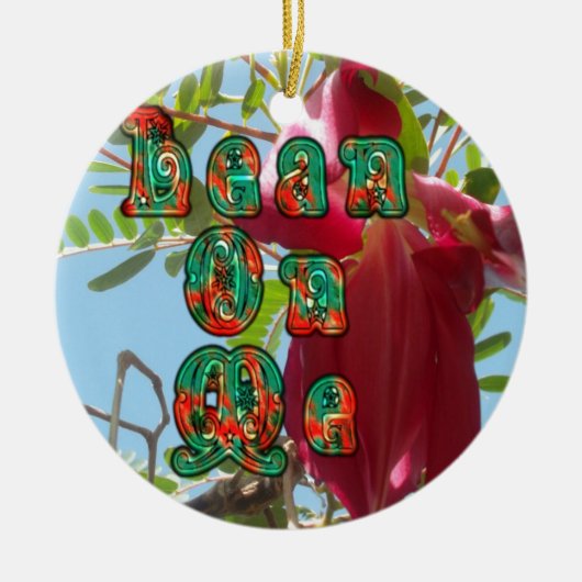 Inspiration Lean on me Bloral Skyward Art Print Keramikornament (Vorne)