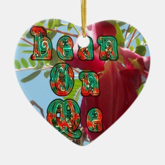 Inspiration Lean on me Bloral Skyward Art Print Keramikornament (Vorne)