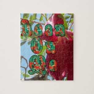 Inspiration Lean on me Bloral Skyward Art Print Puzzle