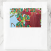 Inspiration Lean on me Bloral Skyward Art Print Rechteckiger Aufkleber (Tasche)