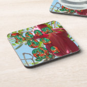 Inspiration Lean on me Bloral Skyward Art Print Untersetzer (Linke Seite)