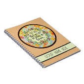 Inspiration Liebe Bläschen Hübsch Personalisiert Notizblock (Rechte Seite)