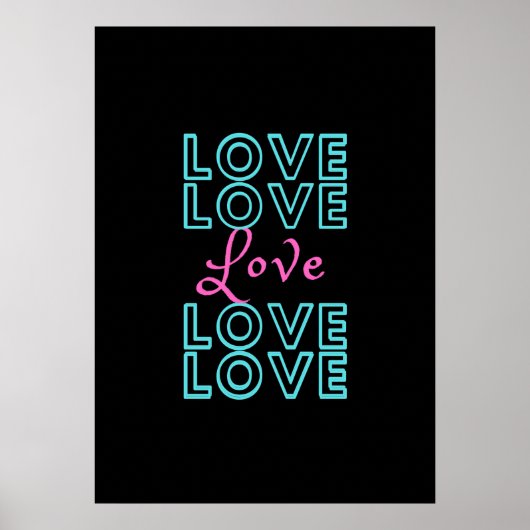 Inspiration-Liebe-Design Poster (Vorne)