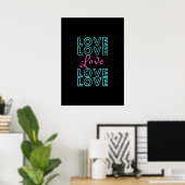 Inspiration-Liebe-Design Poster (Heimbüro)
