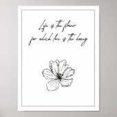 Inspiration-Liebe-Poster Poster (Vorne)