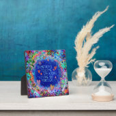 Inspiration Liebe Sie für immer Zitatinkrivität Fotoplatte (InSitu)