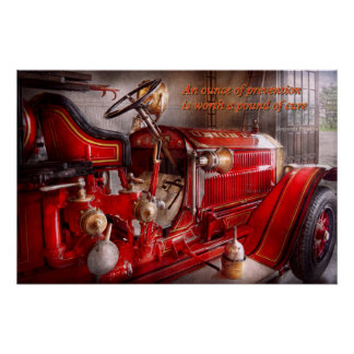 Inspiration - LKW - Gewartet für einen Anruf Poster