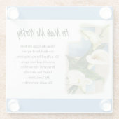 Inspiration machte er mich wert glasuntersetzer (Rückseite)