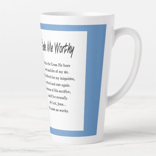 Inspiration machte er mich wert milchtasse (Rechts)