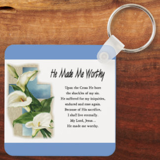 Inspiration machte er mich wert schlüsselanhänger