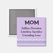 Inspiration Mama Magnet (Vorderseite/Rückseite)