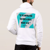 Inspiration Männer Bella+Leinwand Vollpackung Hood Hoodie (Rückseite)