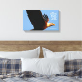 Inspiration "May Dreams Give you Wings ..." Leinwanddruck (Insitu (Schlafzimmer))