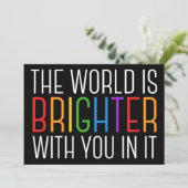 Inspiration Mental Health Förderung Karte (Stehend Vorderseite)