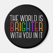 Inspiration Mental Health Förderung Magnet (Vorne)