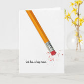 Inspiration mit Stift Karte (Gelbe Blume)