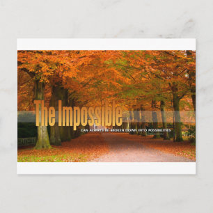 Inspiration Möglichkeiten Postkarte