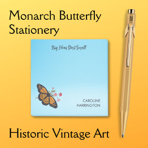 Inspiration Monarch Butterfly Persönlicher Himmel Post-it Klebezettel