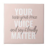 Inspiration - Motivationsangebot für Ihre Stimme Fliese (Vorderseite)