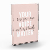 Inspiration - Motivationsangebot für Ihre Stimme Fotoblock (Links)