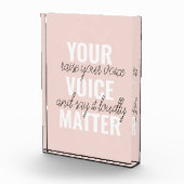 Inspiration - Motivationsangebot für Ihre Stimme Fotoblock (Rechts)