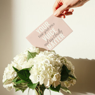 Inspiration - Motivationsangebot für Ihre Stimme Magnetkarte