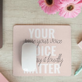 Inspiration - Motivationsangebot für Ihre Stimme Mousepad