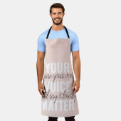 Inspiration - Motivationsangebot für Ihre Stimme Schürze (Getragen)