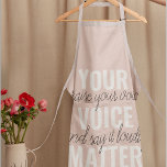 Inspiration - Motivationsangebot für Ihre Stimme Schürze<br><div class="desc">Inspiration - Motivationsangebot für Ihre Stimme</div>