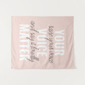 Inspiration - Motivationsangebot für Ihre Stimme Wandteppich (Vorderseite (Horizontal))