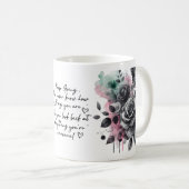 Inspiration Motivierend Zitatbaum Kaffeekochen Tas Kaffeetasse (VorderseiteRechts)