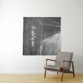 Inspiration nannte er mein Namensangebot Wandteppich (Beispiel (Horizontal))