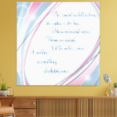 Inspiration Neue Mutter gezackte Leinwand (Insitu (Wohnzimmer))