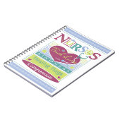 Inspiration Notebook-Design für Krankenschwestern Notizblock (Linke Seite)
